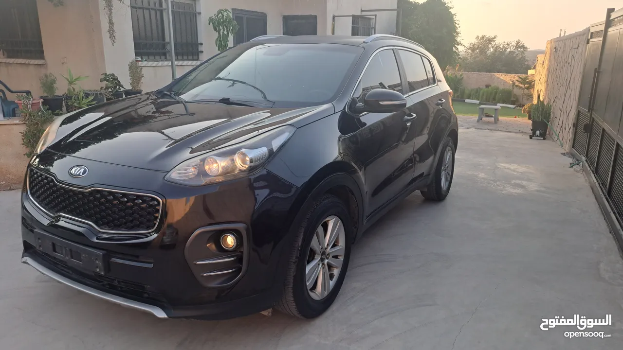 عىض مغري عالكاش كايا سبورتاج 2018 ديزل اتومات فل فل بدون فتحه فحص ممتاز