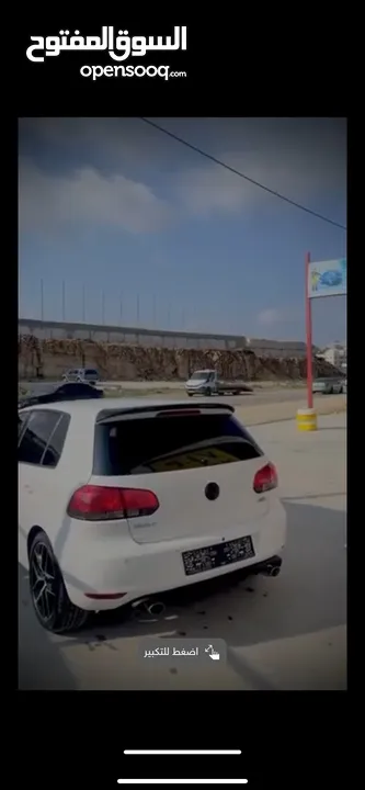 أمير  ‎للبيع  جولف MK6  ‎جير عادي ‎تعديل 2012 gti