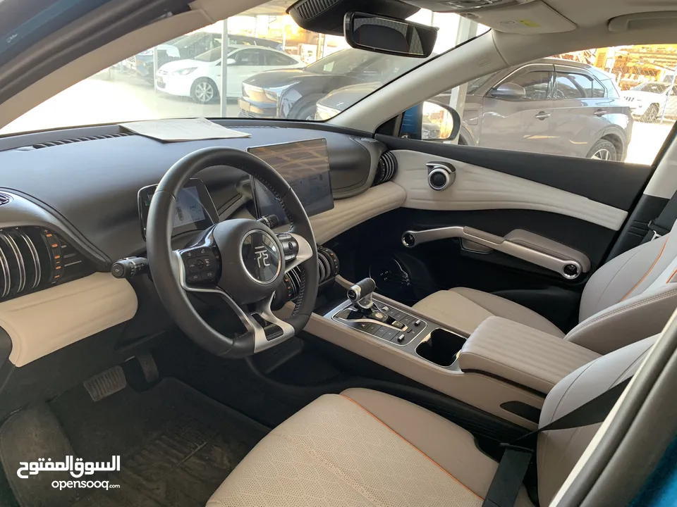 BYD YUAN PLUS 2023 بي واي ديه ايوان بلص فل الفل بنوراما عداد 5 الف كيلو بحاله الزيرو