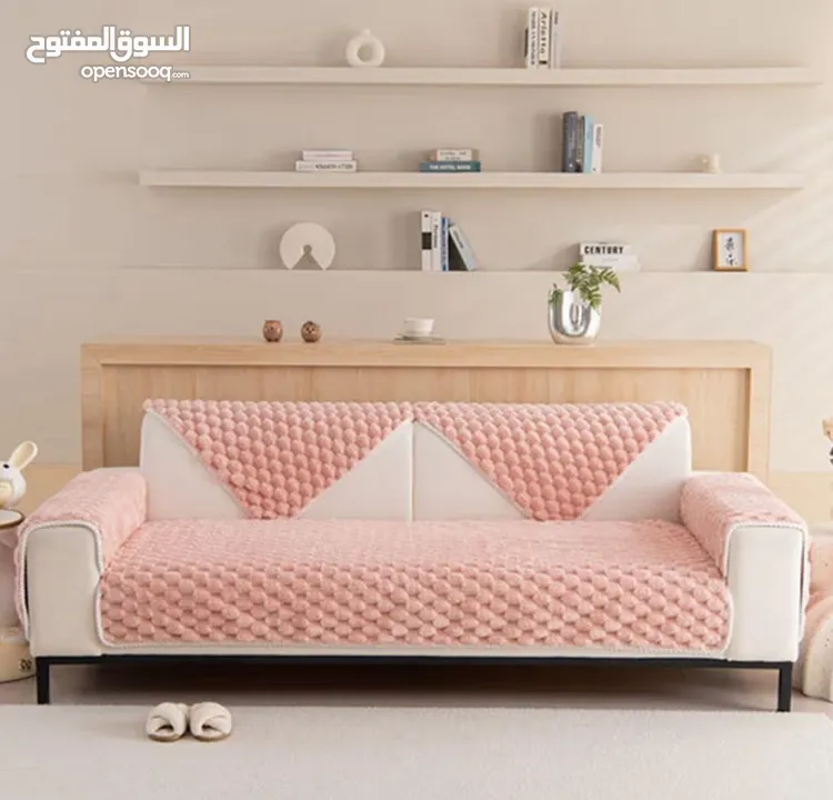 طقم الفرو الكرات الفاخر وصل  أفخم طقم يعطي للكنب شكل دافي ولطيف ومليان فخامة!