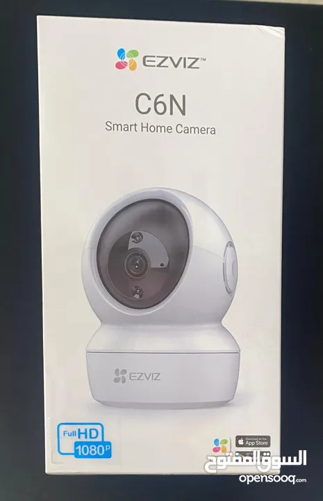 كاميرا EZVIZ C6N واي فاي داخلي 1080p صوت و صورة مع تتبع ذكي للحركة و توفر تغطية شاملة 360 درجة