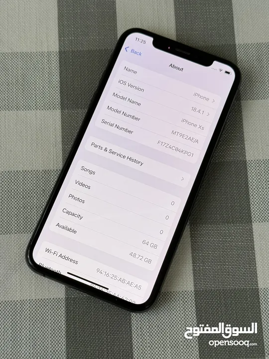 Iphone xs space gray 64GB used like new