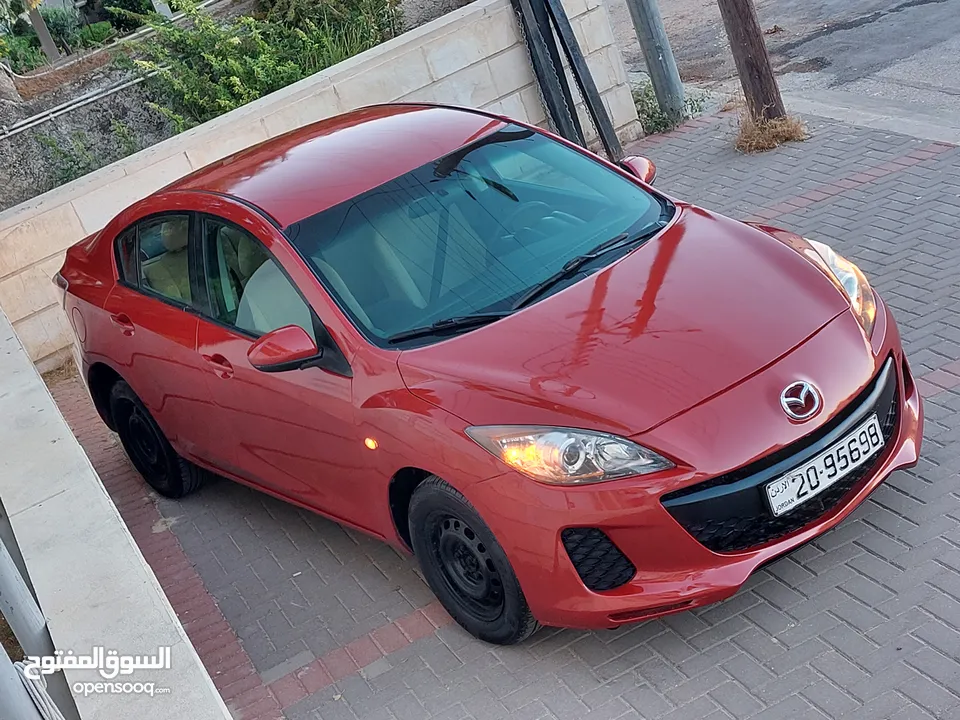 مازدا زوم 3 موديل 2014 خمري // مميزة جدآ