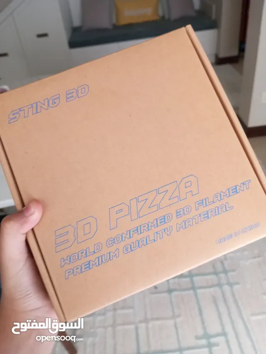PLA FILAMENT-SPOOL-WHITE-1KG-1.755mm diameter