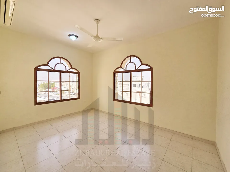 شقة - ملحق للإيجار في العامرات المحج للعوائل فقط Flat For Rent Amerat