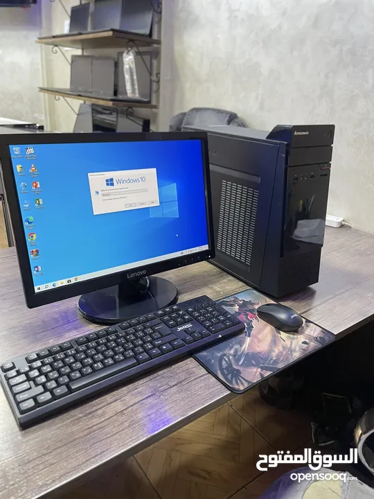 PC Core i7 RAM 16 مع شاشة كبيره  22 انش اصليه كامل مكمل