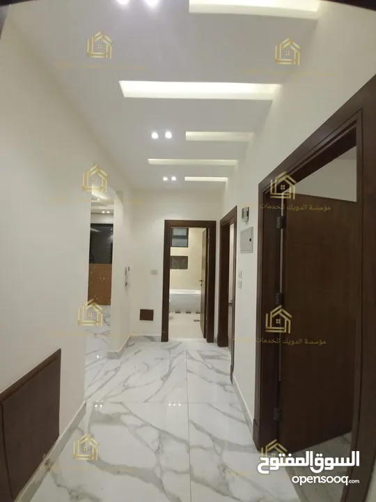 شقة جديدة - لم تسكن - خلدا - 3نوم 1ماستر - 200م - بلكونة بإطلالــــه مميزة - قرب الخدمات العامة -