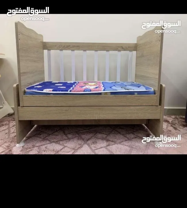 تخت اطفال بحالة الوكاله