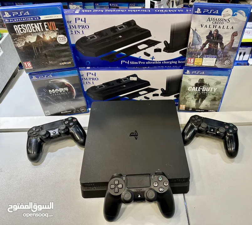 بلايستيشن 4 معدل مع كفاله PS4 بافضل الاسعار