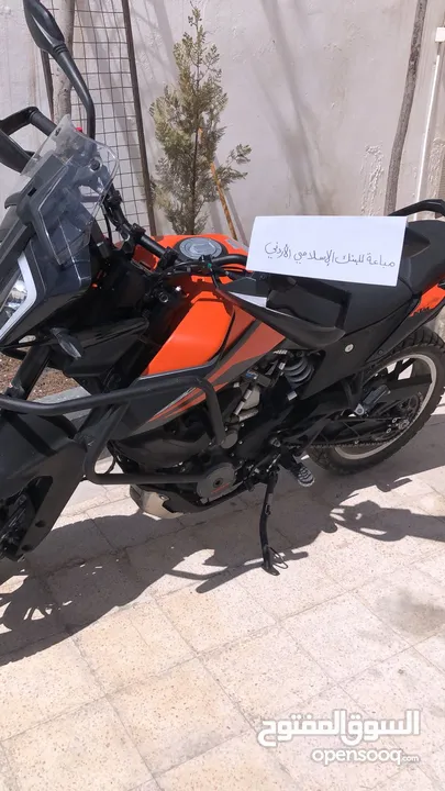 للبيع او البدل  KTM Adventure 390 - موديل 2021  كامل الاضافات   مغامرات وراحة وقوة
