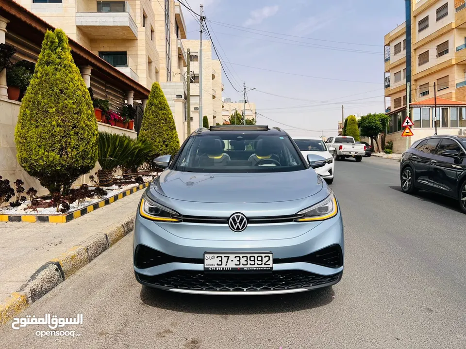 فولكسفاغن X  ID 4  2022   فحص كامل لم يعمل تطبيقات فل اعلى صنف