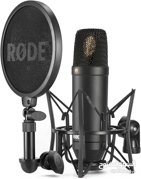 RODE NT1 5th Generation Studio Condenser Microphone NT1GEN5 Black