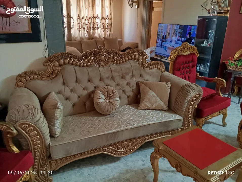 طقم كنب جديد