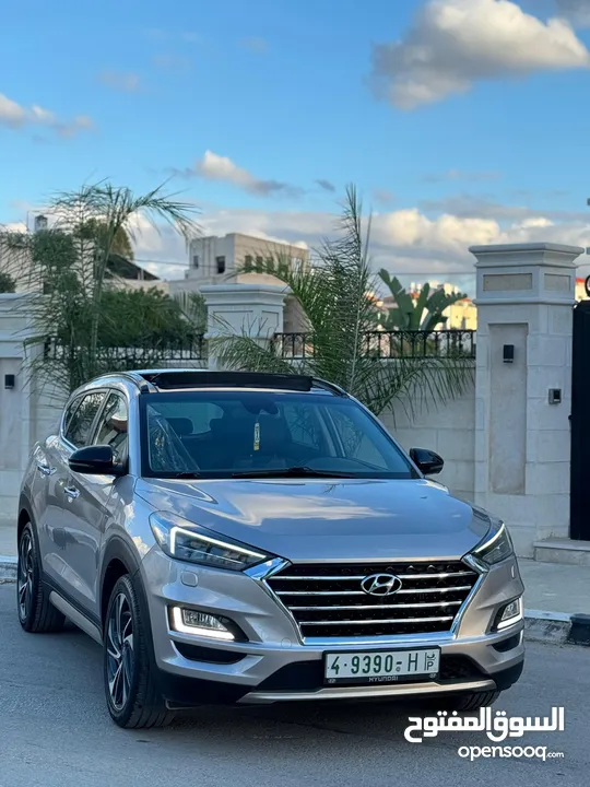 هونداي توسان 2019 ديزل 4×4 فللل مسكر
