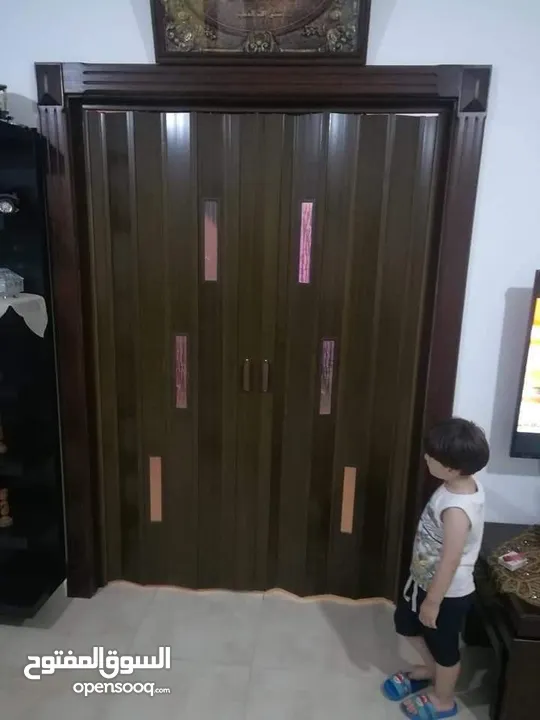ابواب اكورديون واباجورات وشورات وصيانه وتركيب