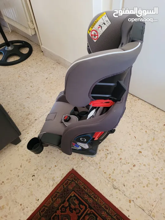 Graco turbobooster 2.0 highback   LX with extra latch system شامل التوصيل