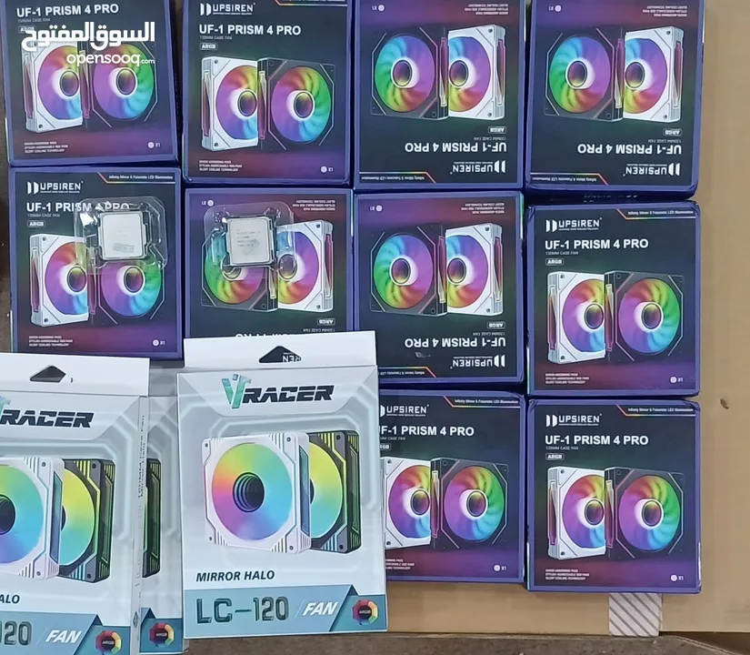 مراوح Case جديدة – RGB تبريد ممتاز