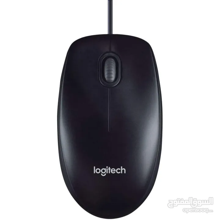 ماوس لوجيتيك مكتبي سلكي أصلي LOGITECH M100R USB WIRED OFFICE MOUSE ORIGINAL