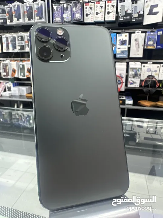 Used iPhone 11 Pro (256 GB) ايفون 11 برو مستعمل بحالة جيدة جدا مش مفتوح آو مصلح نهائياً كفالة محل