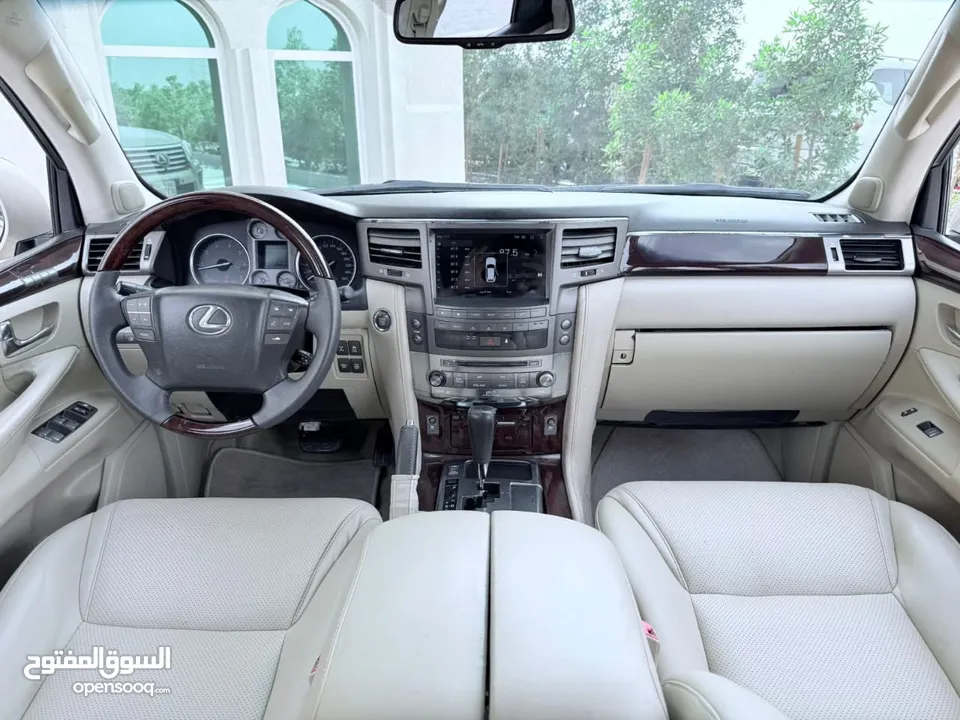 ستشين لكزس LX570 خليجي  فل موصفات  2009