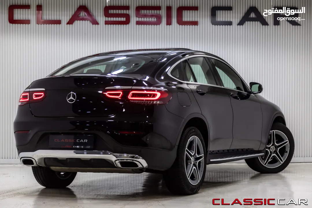 Mercedes Glc200 Mild hybrid 2020 Coupe    السيارة وارد المانيا و قطعت مسافة 55,000 كم فقط