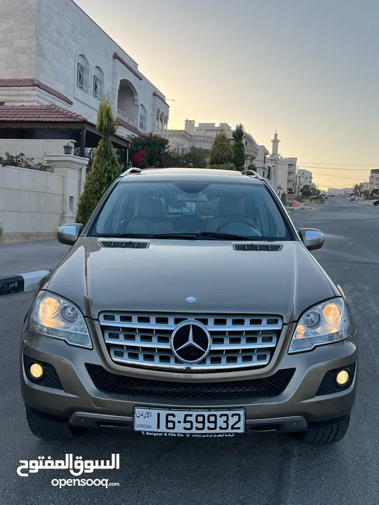 مرسيدس ML 350 موديل 2009 وارد شركه توفيق غرغور عداد قليل 130 الف كيلو مالك اول فحص كامل