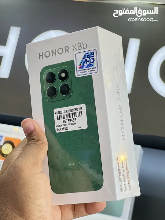 Honor 8xb 512gb brand new available