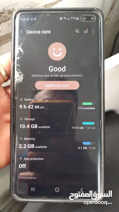 samsung (s10+) 128gb