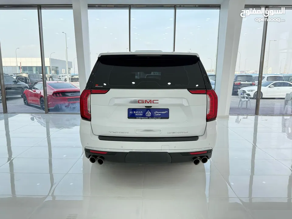 جي ام سي يوكن دينالي GMC YUKON DENALI 6.2 ابيض / هيليوس