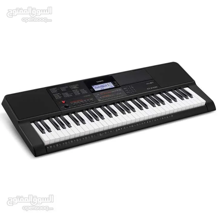 اورغ شرقي غربي CASIO CTX-700 جديد ضمان 2 سنه من موزع كاسيو موسيقى شرقي غربي مع المحول