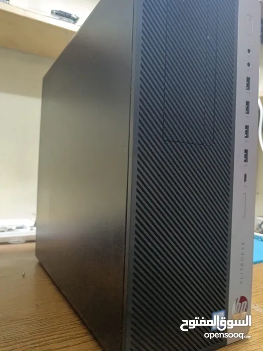 Pc HP Core i7 الجيل السابع بحالة الوكالة