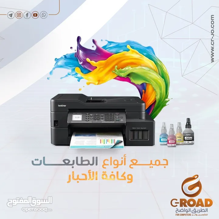 طابعة أتش بي ليزر جيت اسود  وايرلس   hp laser jet M137 fnw