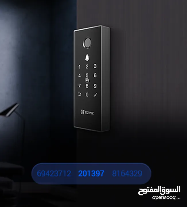 قفل الباب الذكي EZVIZ DL03 Pro – أمان ذكي بتحكم كامل من هاتفك