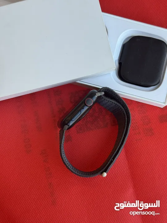 Apple watch S9 45mm بطارية 100٪؜ كفالة ابل 8 شهور