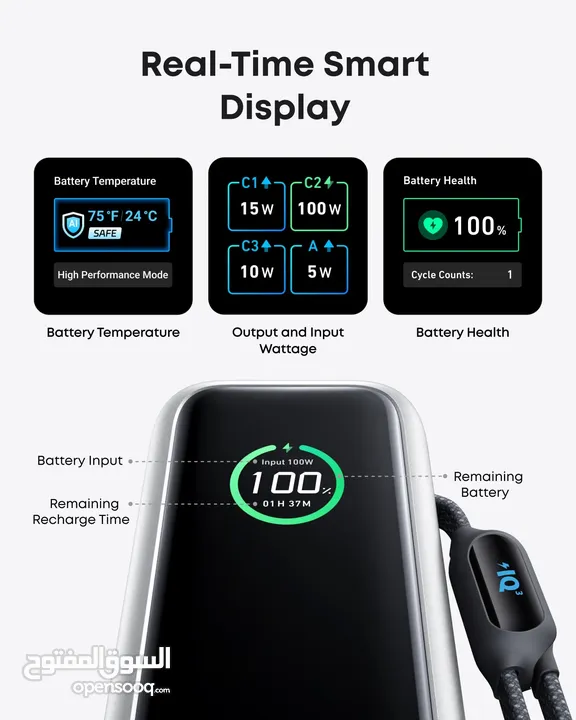 Anker Aolo Power Bank 25k 165w  -NEW -MEGAByte