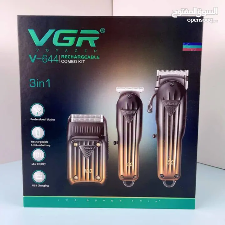 ماكينة الحلاقة 3 في 1 VGR V-644