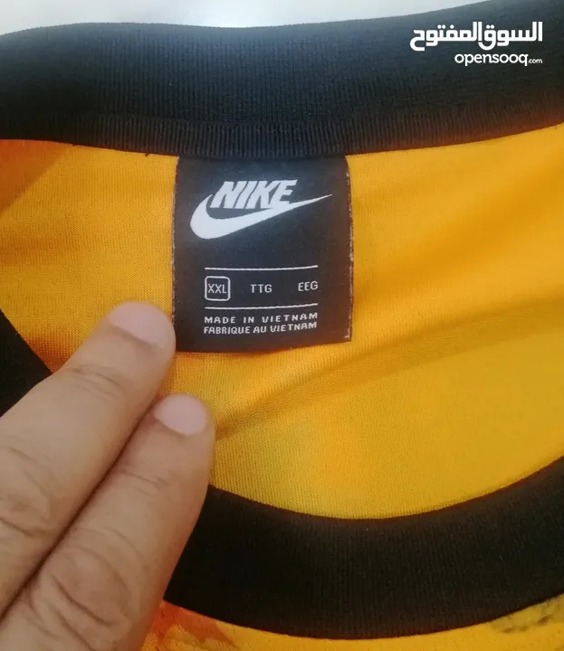 Nike Sportswear Hype Hike Loose XXL Tall Nike Shirt in Orange ANB