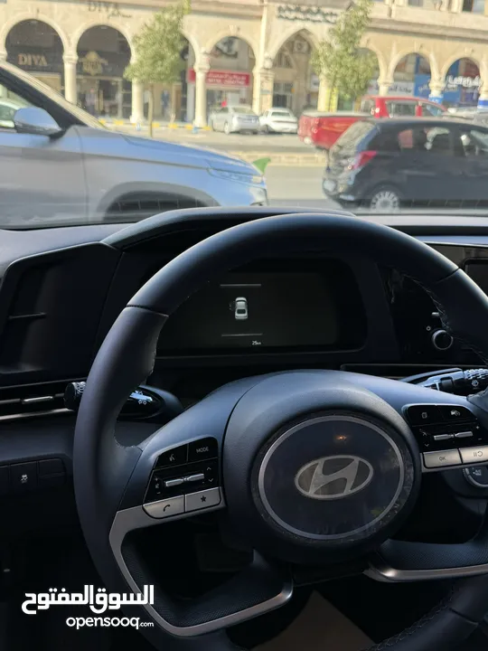 ‏Hyundai Elenttra 2024 للإيجار ب أفضل الأسعار لدى الصقر الأسود لتأجير السيارات هونداي النترا