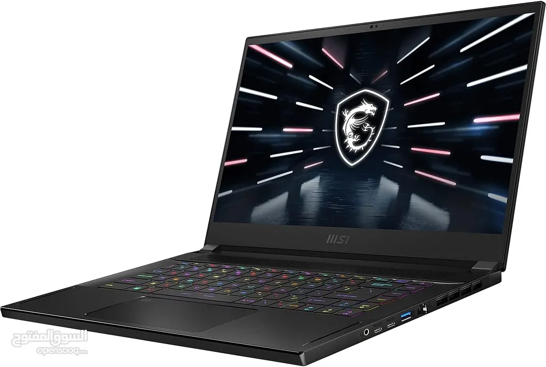 جديد - MSI Stealth GS66 15.6” 240Hz Gaming Laptop 12th i7, RTX 3070Ti, 32GB DDR5, 512GB SSD, Thunder