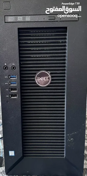 Dell PowerEdge T30 tower Server - 1 x Intel Xeon E3-1225 v5 Quad- 2TB HHD  32GB SSD 512 m.2 NVME