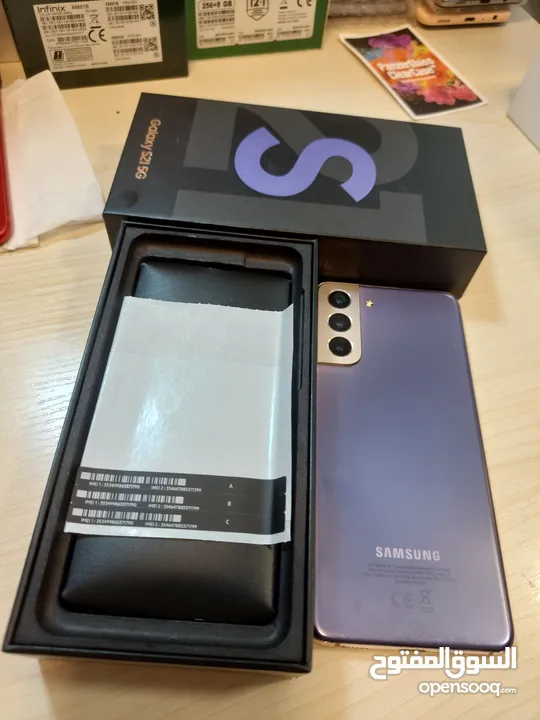 مستعمل ايام Samsung A21 5G رام 16 جيجا 256 شرق اوسط عربي أغراضة الاصليه والكرتونه