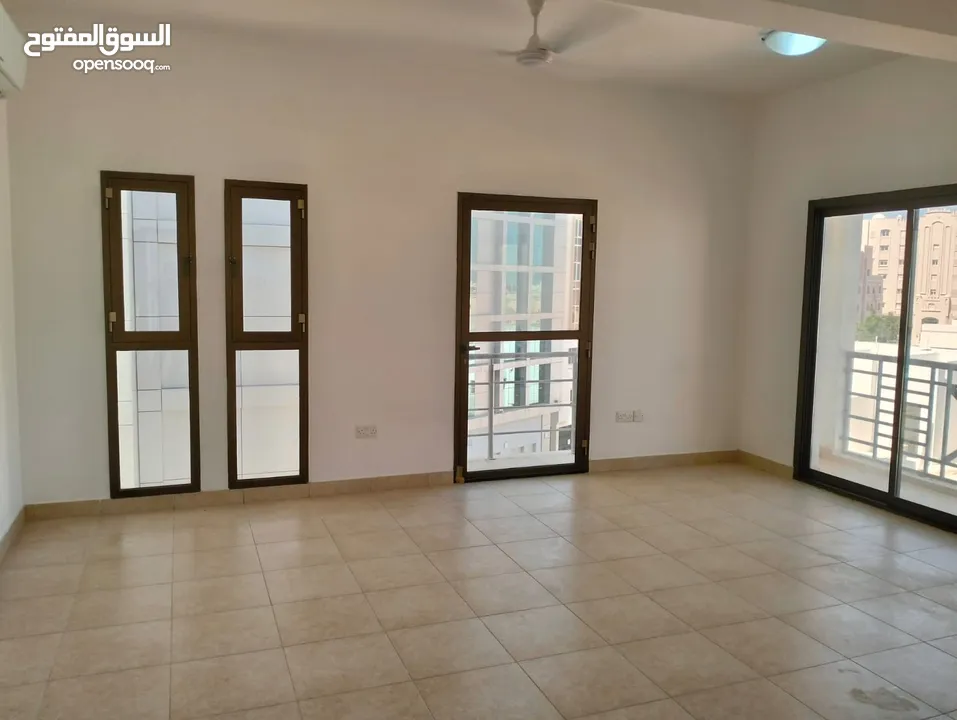 Spacious Two bedroom apartment for rent in Ghubrah beside Royal Tulip Hotel