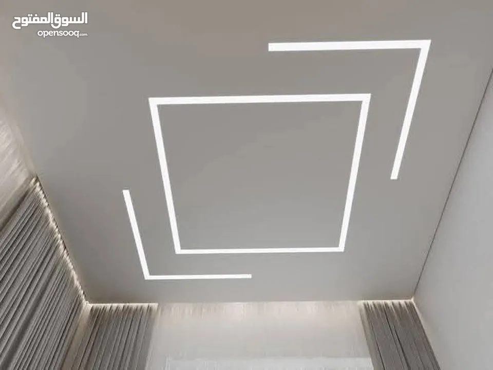 ديكورات جبس بورد وبديل الخشب والرخام والشيبورد وبانوهات فريمات بأسعار تنافسية وذات نوعية جيدة