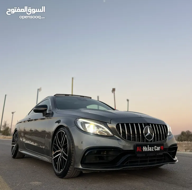 المميزة كلياً لاصحاب الذوق الرفيع c180 كوبيه 2016 بيع او بدل