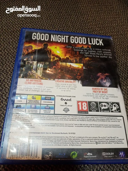 DYING LIGT PS4