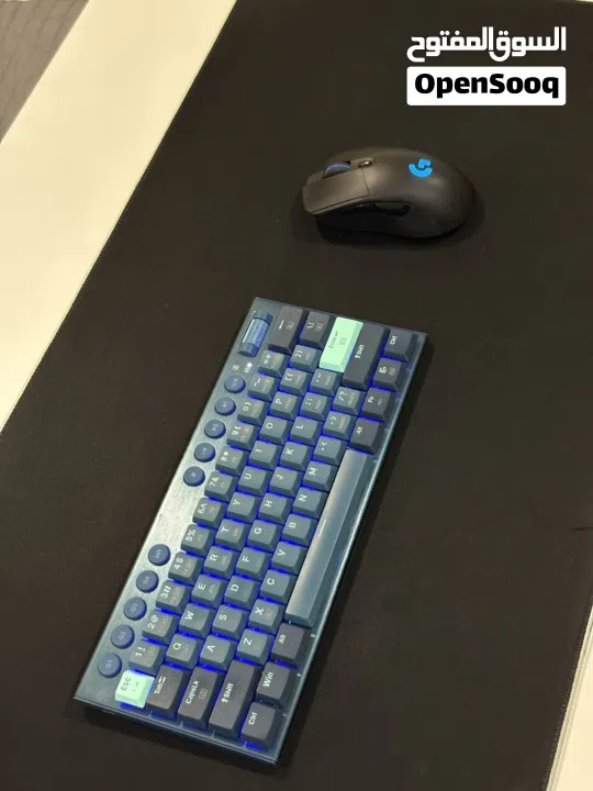 للبيع ماوس لوجيتيك g703 وكيبورد ريدراغون وماوس باد ديفو