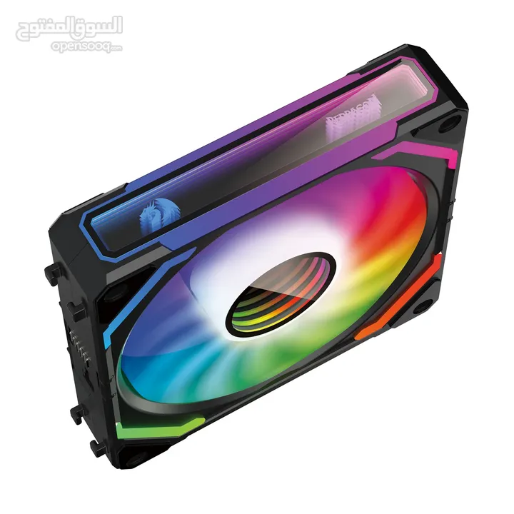 REDRAGON COOLING FAN GC-F012 مراوح كمبيوتر ARGB بسعر ناار ريدراجون أصلي