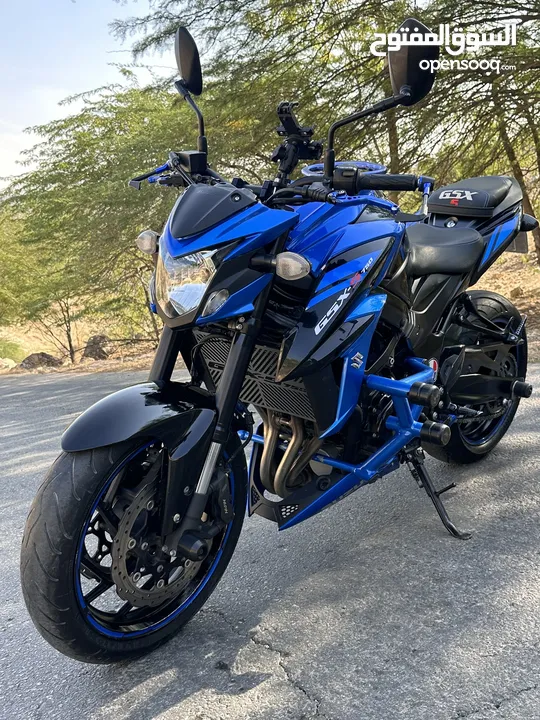 دراجة سوزوكي gsxs 750 2018