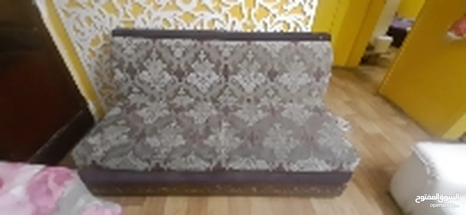 sofa with table