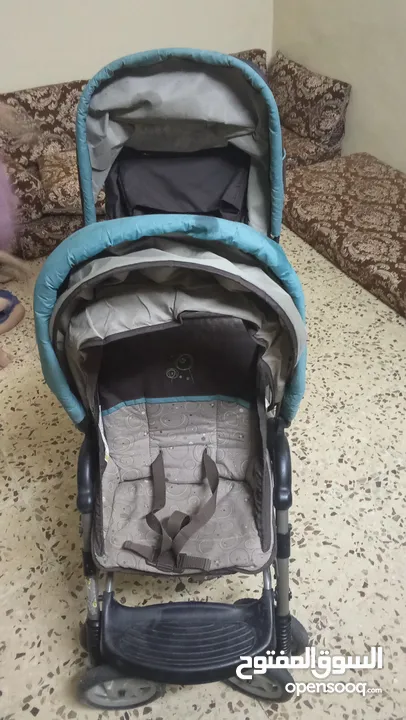 عربايه اطفال توئم للبيع بسعر ممتاز  ماركه graco